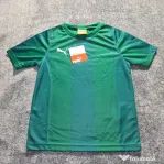 Tricou Puma Team Vertical Stripe Copii 116 (5-6 ani) Verde Nou cu Etichetă