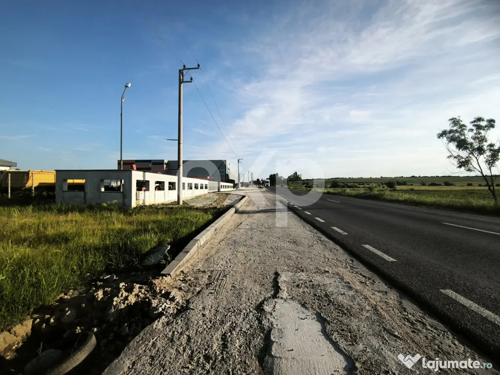 Teren intravilan 11.600 mp | Front 115 ml | Zona Europa –