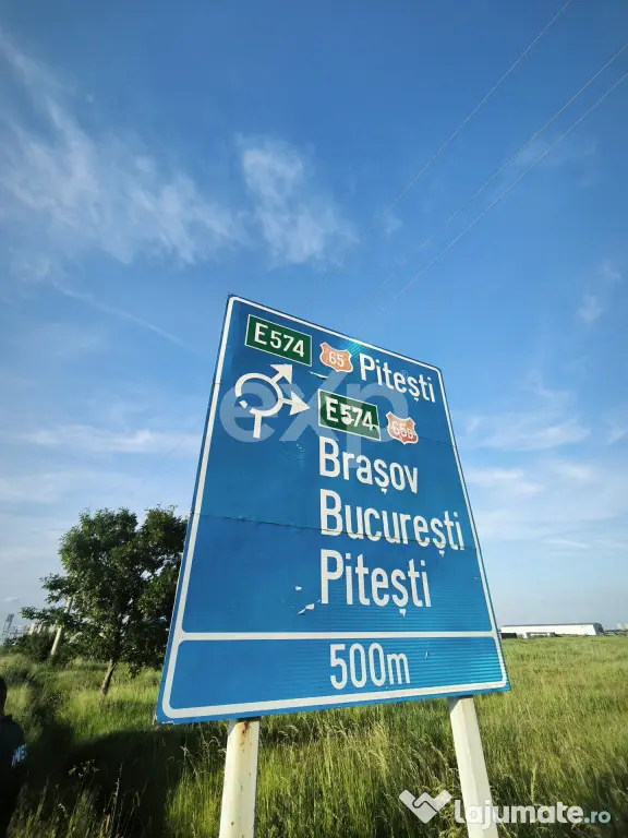 Teren intravilan 11.600 mp | Front 115 ml | Zona Europa –