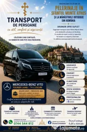 Închiriez microbuz Mercedes NOU 