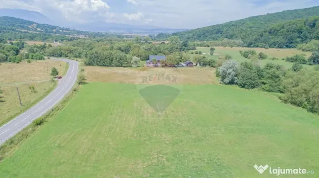 Teren de 4.000 mp cu deschidere la DN73A – Cheile Rasno...