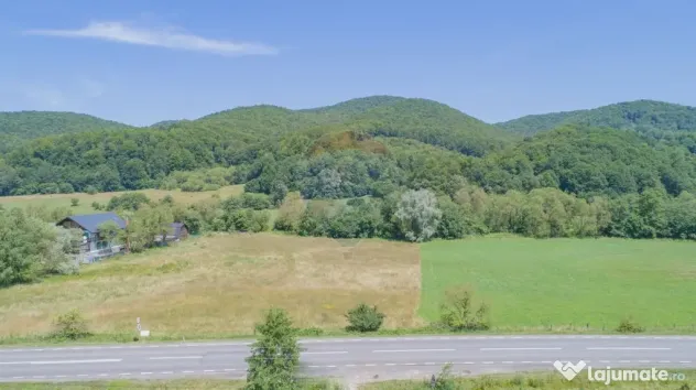 Teren de 4.000 mp cu deschidere la DN73A – Cheile Rasno...