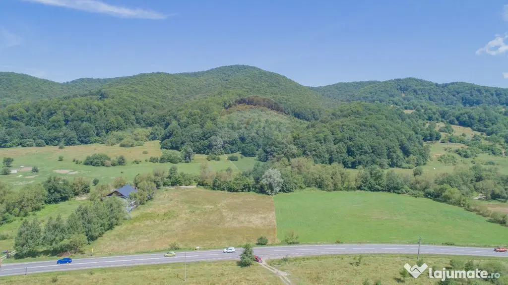Teren de 4.000 mp cu deschidere la DN73A – Cheile Rasno...
