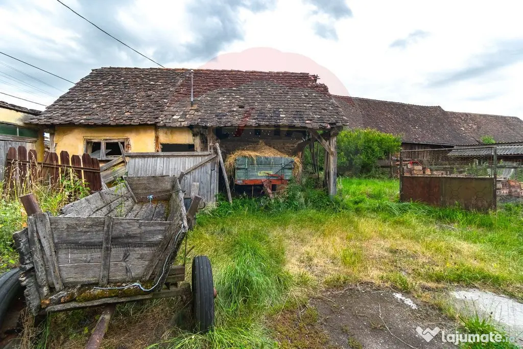 Casă traditionala saseasca Jibert/ DE RENOVAT TOTAL!