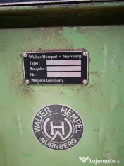 Vând strung semiautomat pentru lemn, stare bună de funcționare