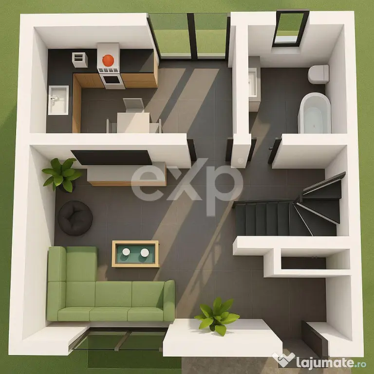 Casă tip triplex de vânzare în Dancu – confort modern,