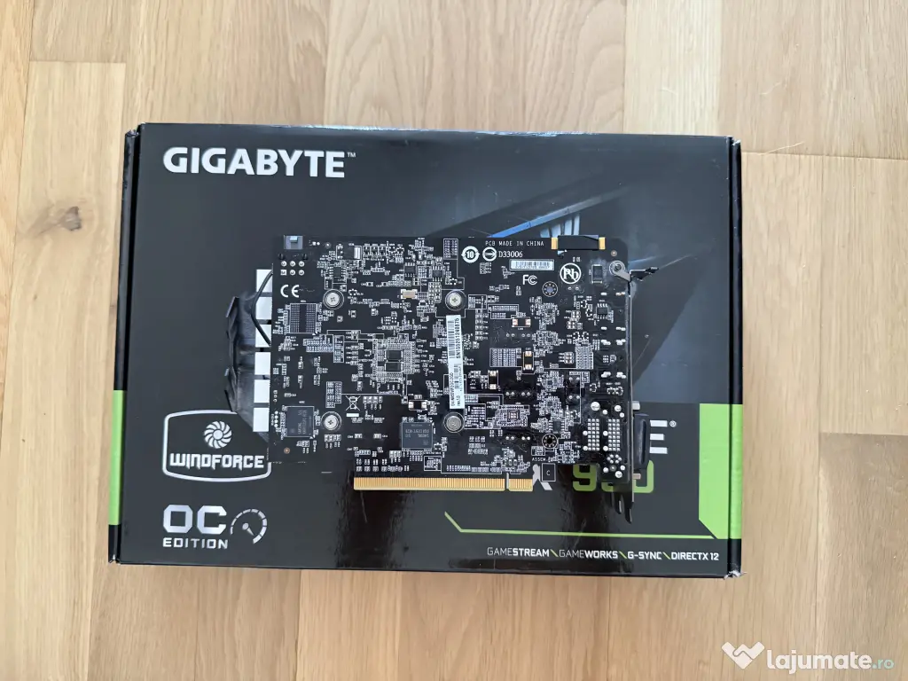 Placă video Gigabyte NVIDIA GTX 950 Windforce office/ placă de buget