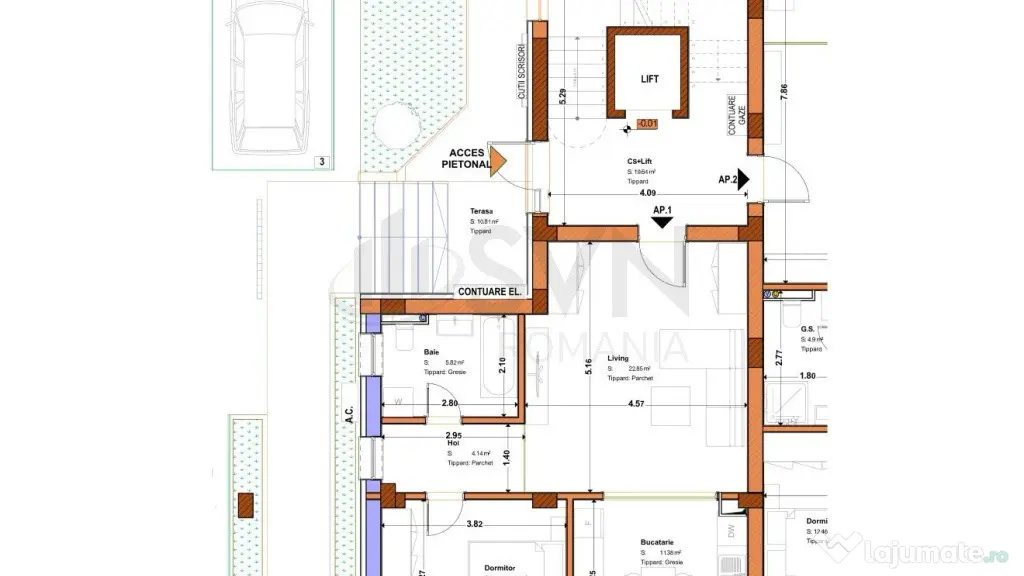 Tineretului Unirii 2 Camere in Bloc Boutique