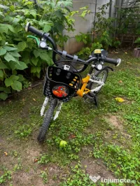 Bicicleta Woom 2 galbena