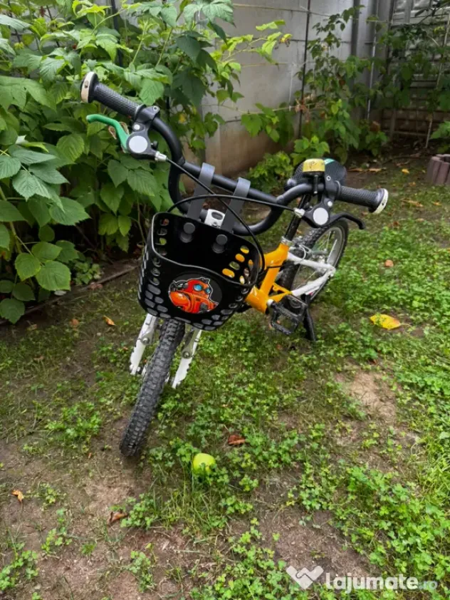 Bicicleta Woom 2 galbena