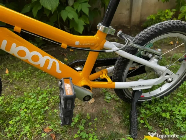 Bicicleta Woom 2 galbena