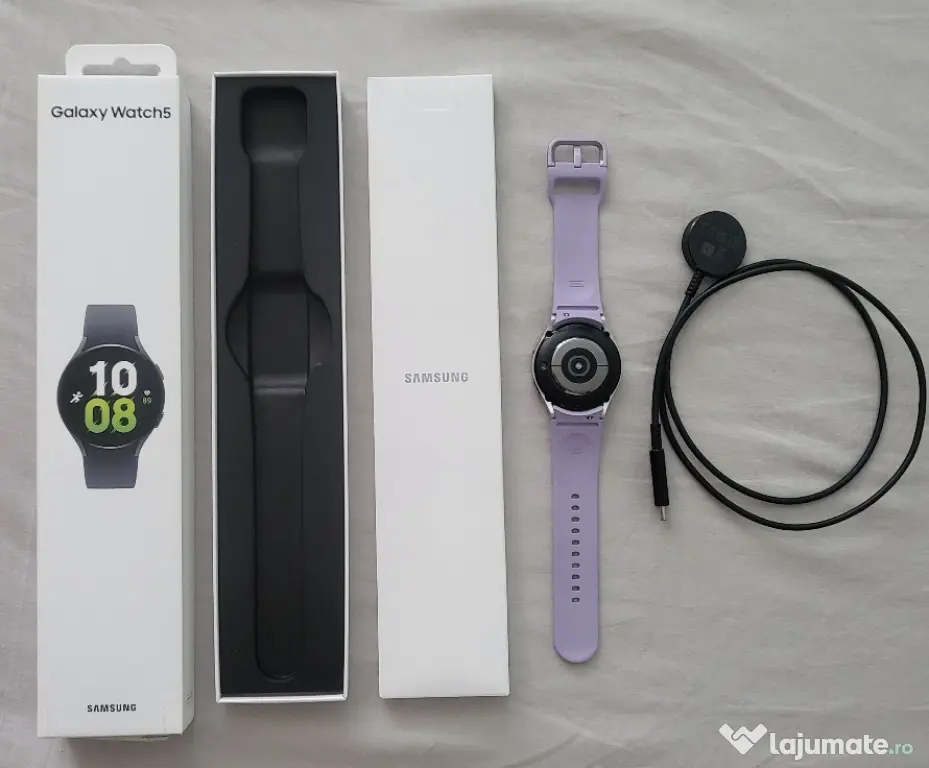 Smartwatch Samsung Galaxy Watch SM-R905 4G, LTE, Procesor Exynos W920, ecran 1.2 ,1.5 GB Ram 16 GB, Flash Bluetooth 5.2.