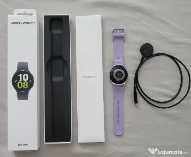 Smartwatch Samsung Galaxy Watch SM-R905 4G, LTE, Procesor Exynos W920, ecran 1.2 ,1.5 GB Ram 16 GB, Flash Bluetooth 5.2.