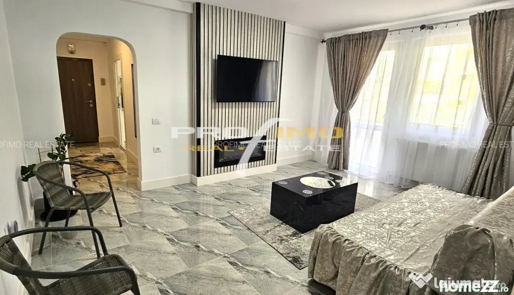 PRIMA INCHIRIERE apartament 3 camere su.80mp. mobilat LUX ut