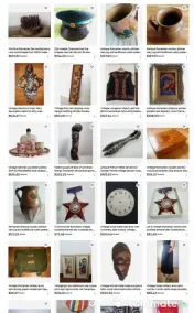 Vand lot 280 de produse vintage retro antichitati traditionale militare pers jur 
