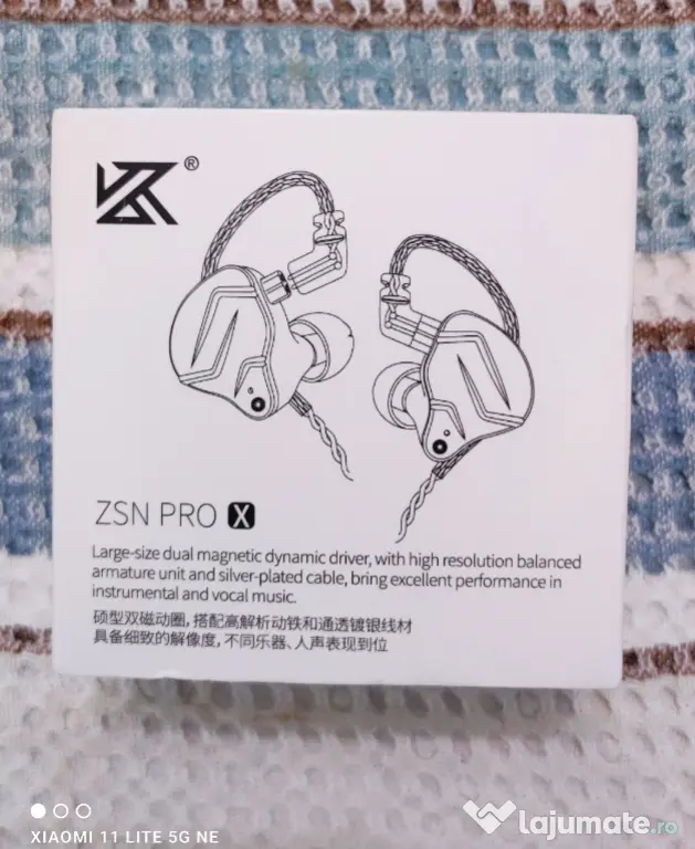 Casti KZ ZSN Pro X