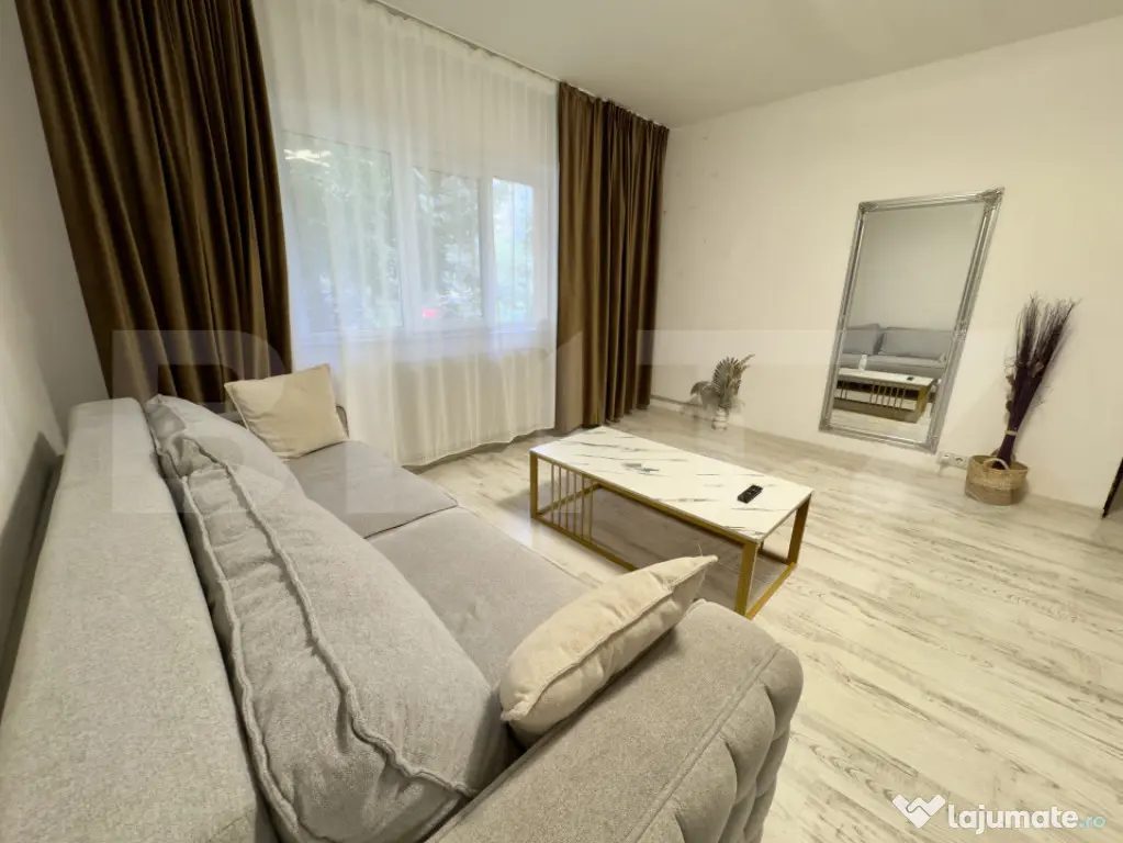 Apartament 2 camere 52mp parter, centrala termica proprie, B