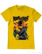 Tricou ADLER barbat Candy hunter Galben