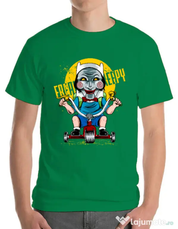 Tricou ADLER barbat Real terror Verde mediu