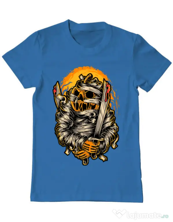 Tricou ADLER barbat Mumpkin Albastru azuriu