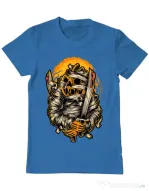 Tricou ADLER barbat Mumpkin Albastru azuriu