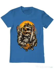 Tricou ADLER barbat Mumpkin Albastru azuriu