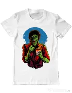 Tricou ADLER barbat I want you to dance Alb