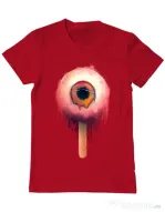 Tricou ADLER barbat Eyesicle Rosu