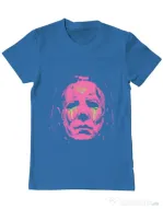 Tricou ADLER barbat Come On Sweetie Pie Albastru azuriu
