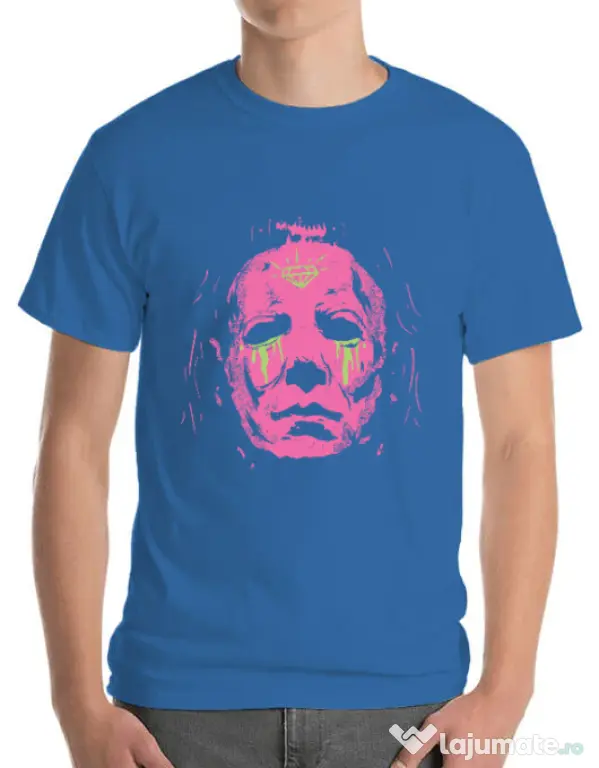 Tricou ADLER barbat Come On Sweetie Pie Albastru azuriu