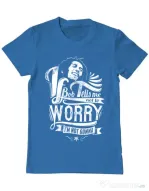 Tricou ADLER barbat Bob tells me Albastru azuriu