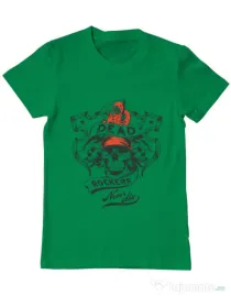Tricou ADLER barbat Dead rockers Verde mediu