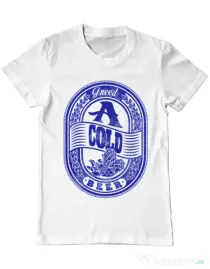 Tricou ADLER barbat I need beer Alb