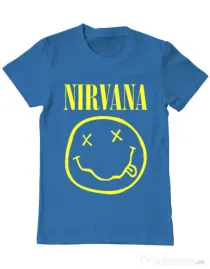 Tricou ADLER barbat Nirvana Albastru azuriu