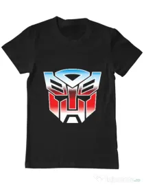 Tricou ADLER barbat Transformers Negru