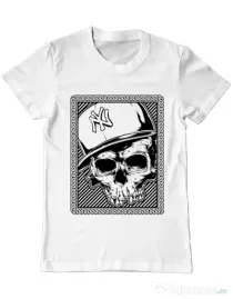 Tricou ADLER barbat Minimal Alb