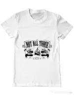 Tricou ADLER barbat Not lost Alb
