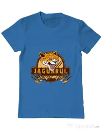 Tricou ADLER barbat Jaguarul Albastru azuriu