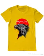 Tricou ADLER barbat Scream Galben