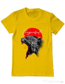 Tricou ADLER barbat Scream Galben