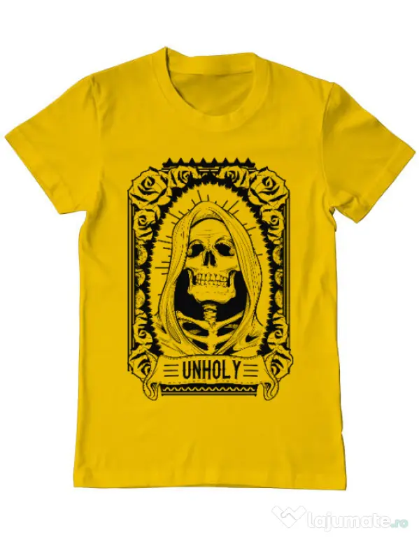 Tricou ADLER barbat Unholy Galben