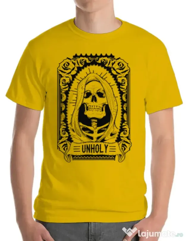 Tricou ADLER barbat Unholy Galben