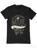 Tricou ADLER barbat Walk of nature Negru
