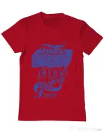 Tricou ADLER barbat Take every risk Rosu