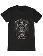 Tricou ADLER barbat Broken Bones Empire Negru