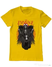 Tricou ADLER barbat The passage Galben