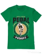 Tricou ADLER barbat Pedal pushers Verde mediu