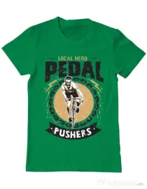 Tricou ADLER barbat Pedal pushers Verde mediu