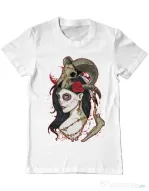 Tricou ADLER barbat Dead Queen Alb