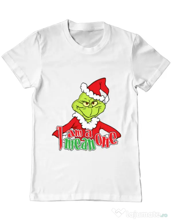 Tricou ADLER barbat Mean one Alb